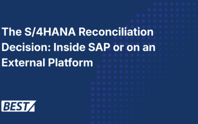 The S/4HANA Reconciliation Decision: Inside SAP or on an External Platform